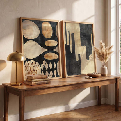 Abstract Wall Art Prints: Modern Portraits for Wall Decor