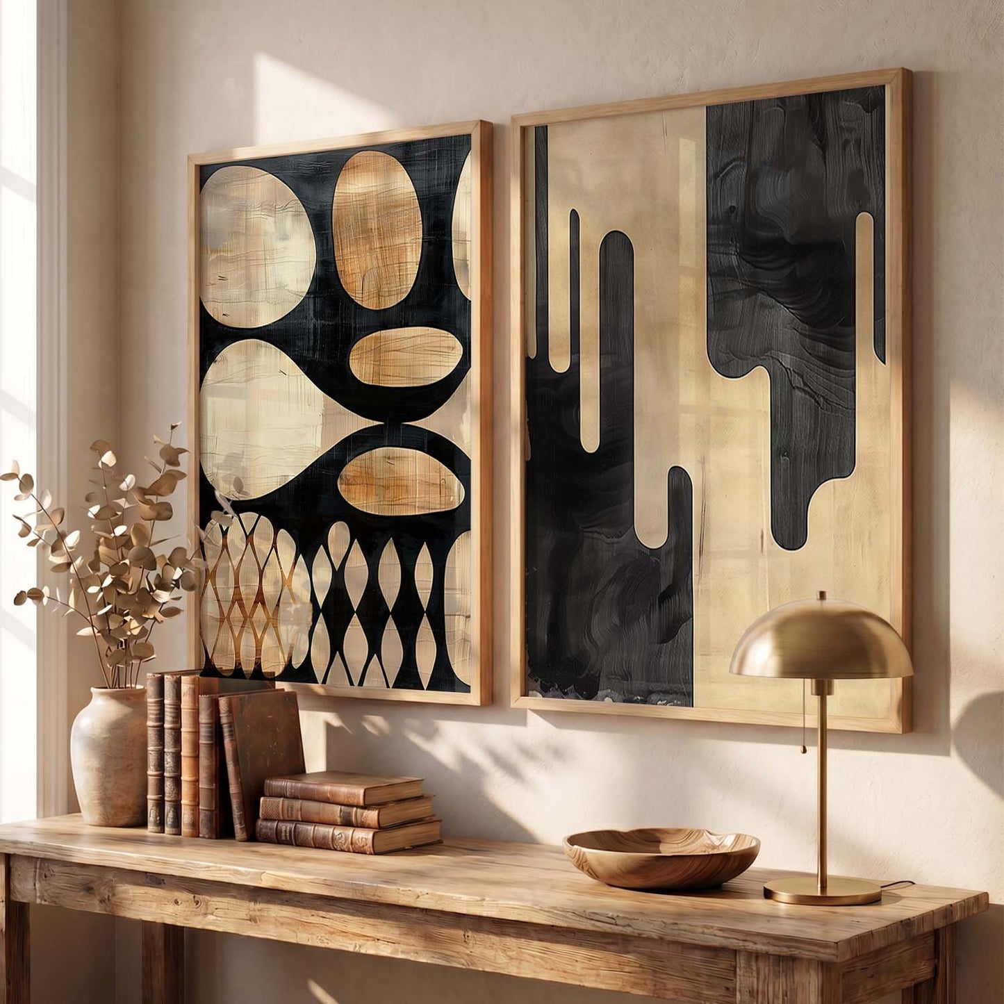 Abstract Wall Art Prints: Modern Portraits for Wall Decor