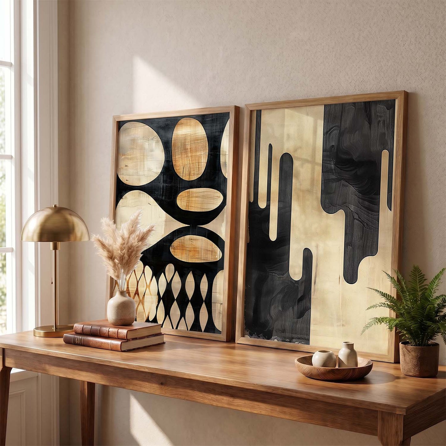 Abstract Wall Art Prints: Modern Portraits for Wall Decor