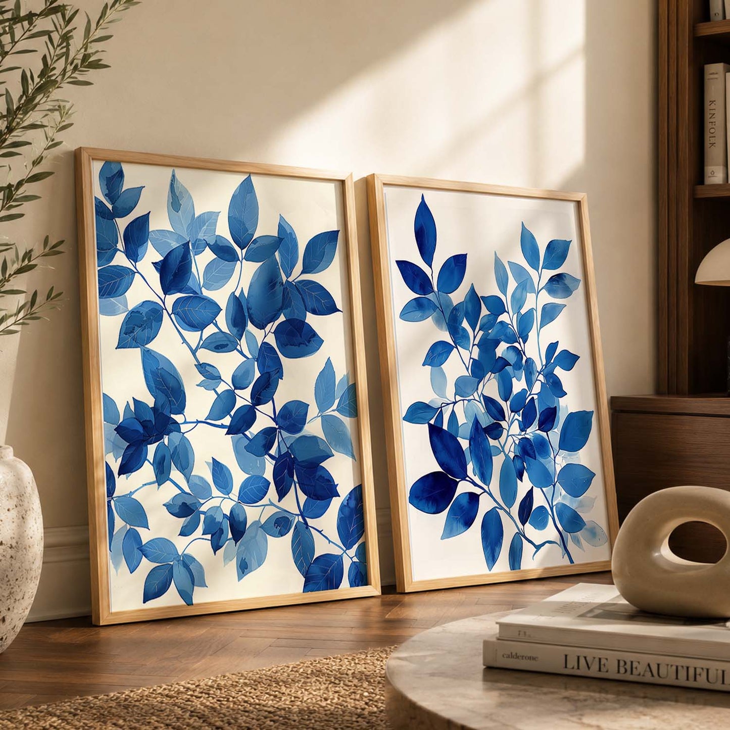 Floral   Wall Print  For Living Room Wall Decor