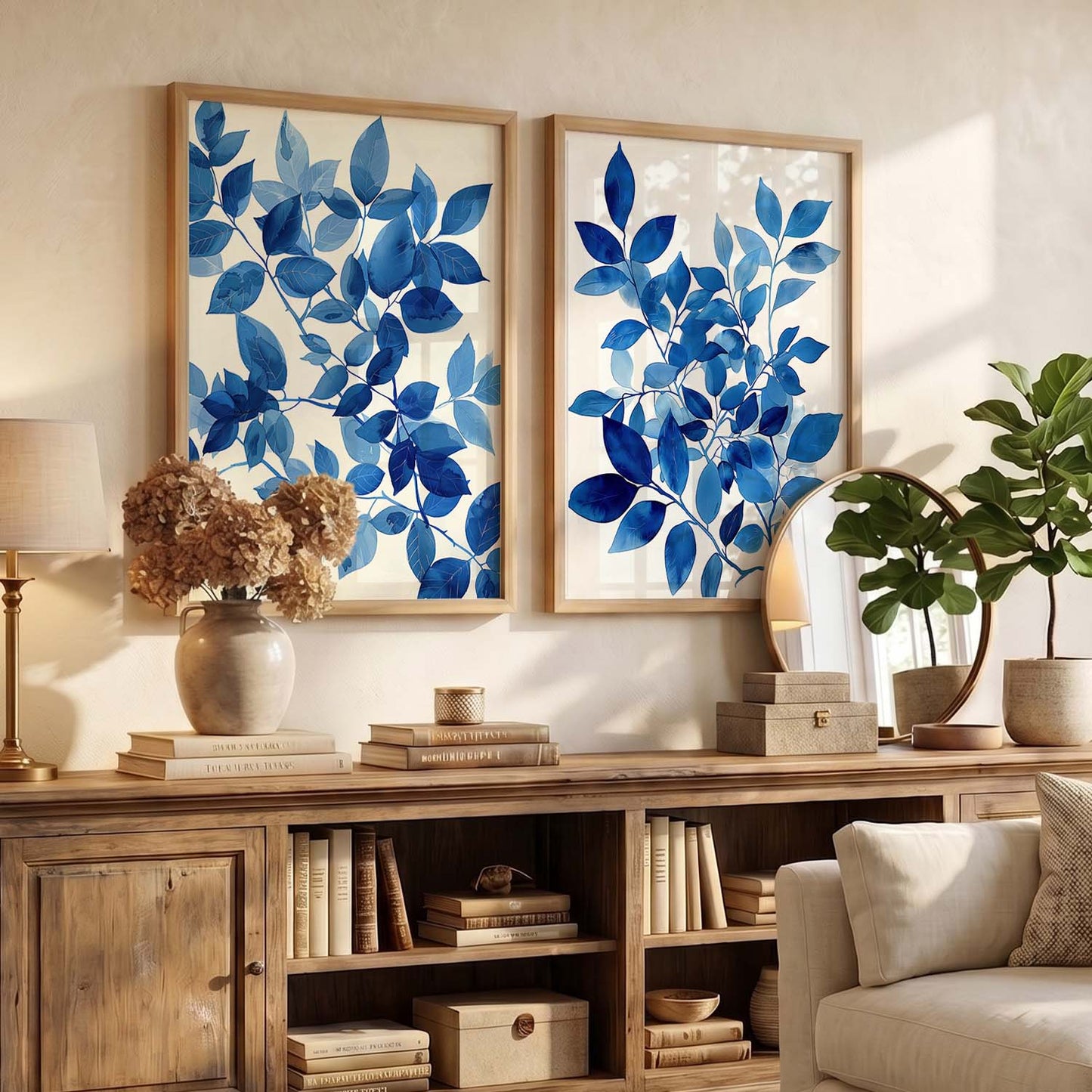 Floral   Wall Print  For Living Room Wall Decor