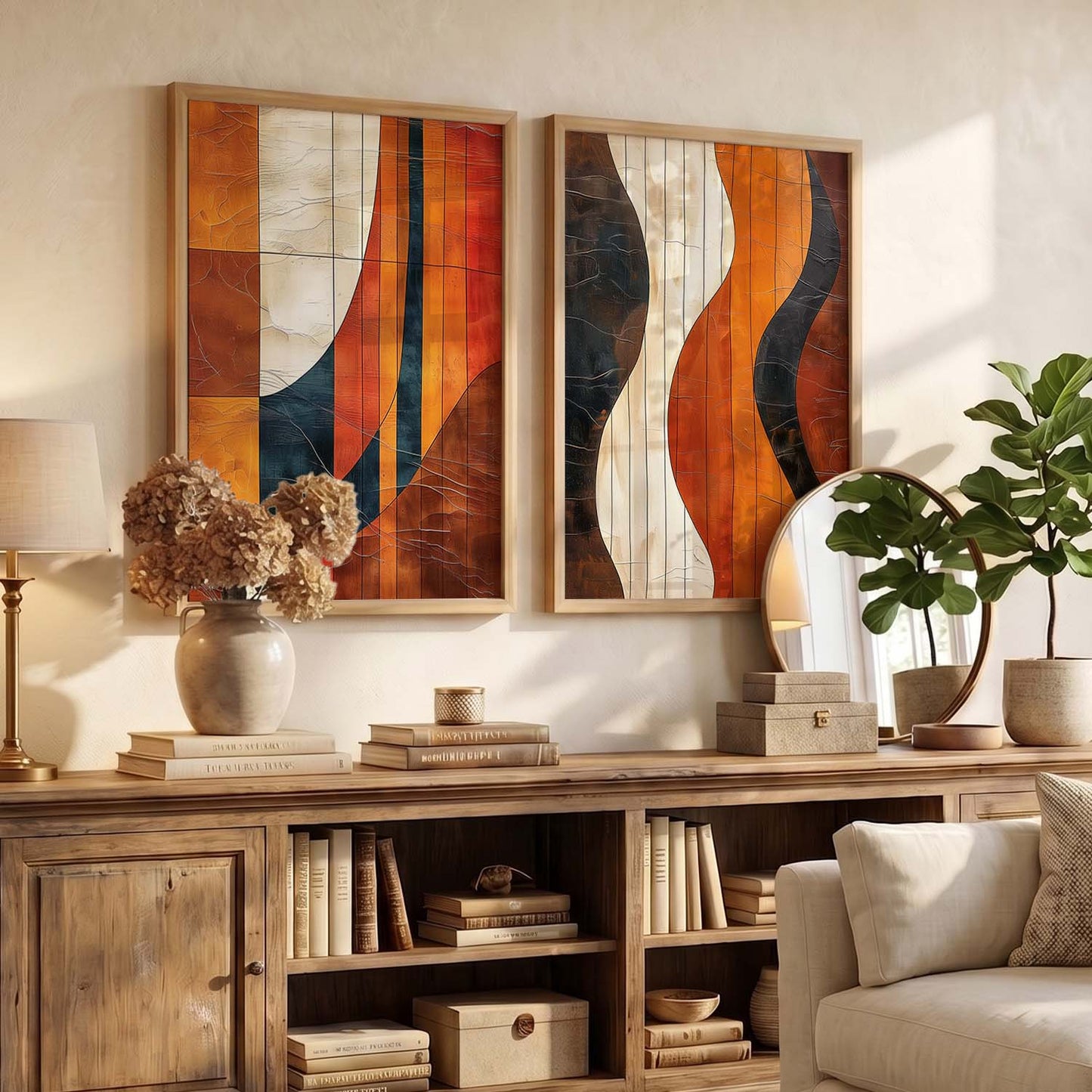 Abstract  Wall Print  For Living Room Wall Decor