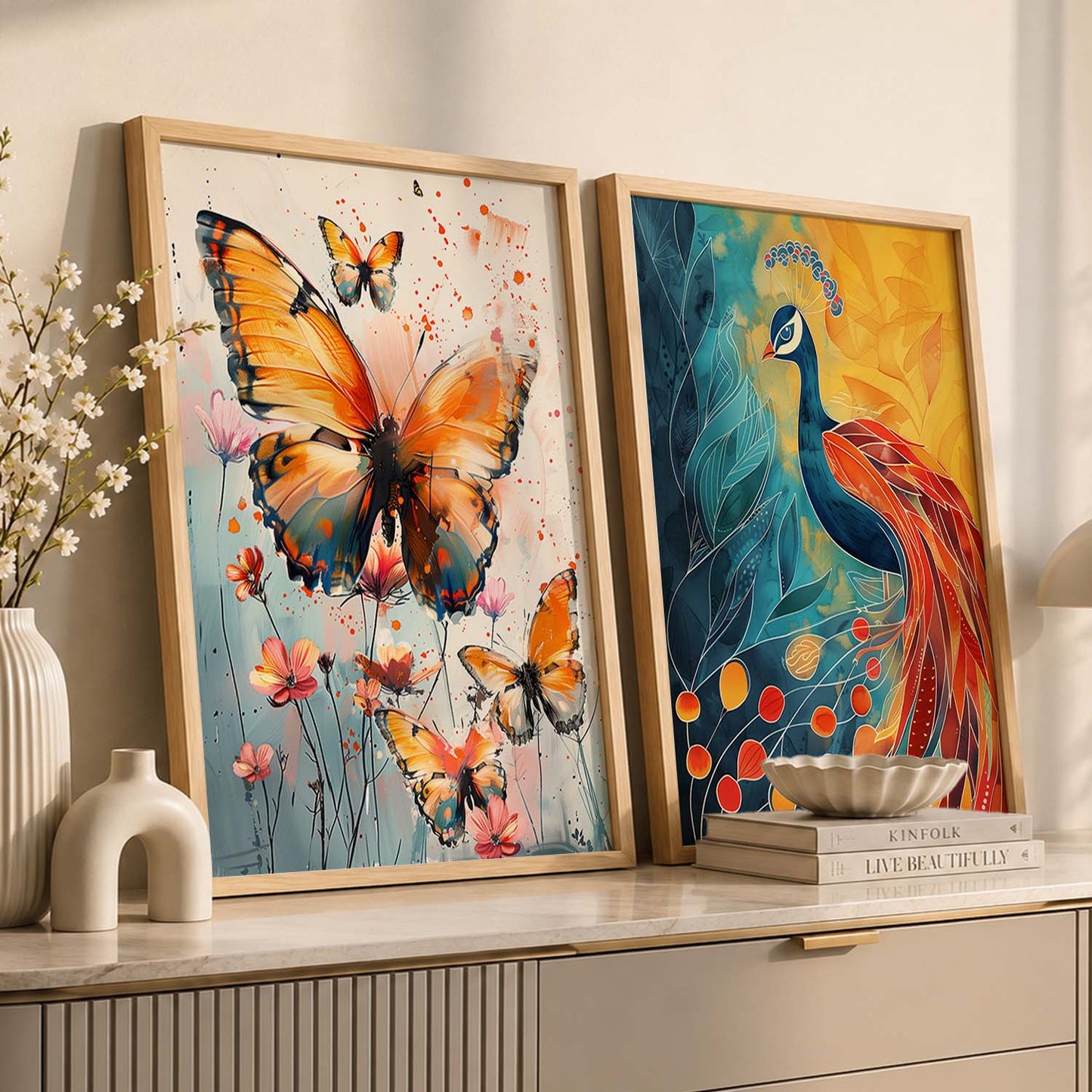 Traditional   Wall Print  For Living Room Wall Decor