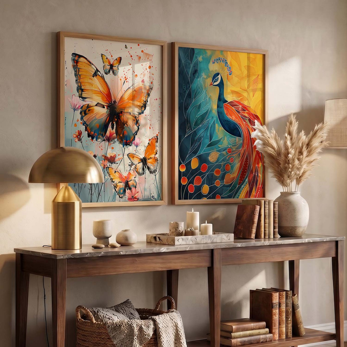 Traditional   Wall Print  For Living Room Wall Decor