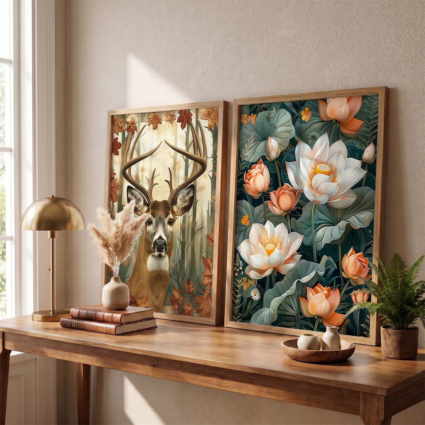 Floral   Wall Print  For Living Room Wall Decor