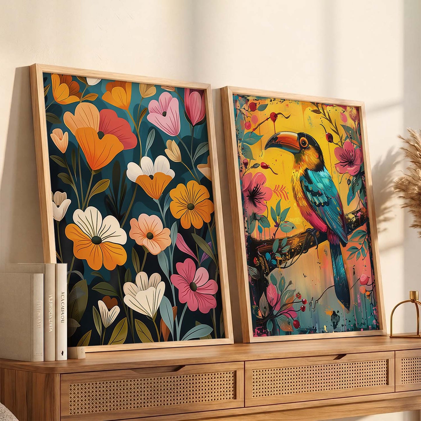 Traditional  Wall  Print  For Living Room Wall Decor