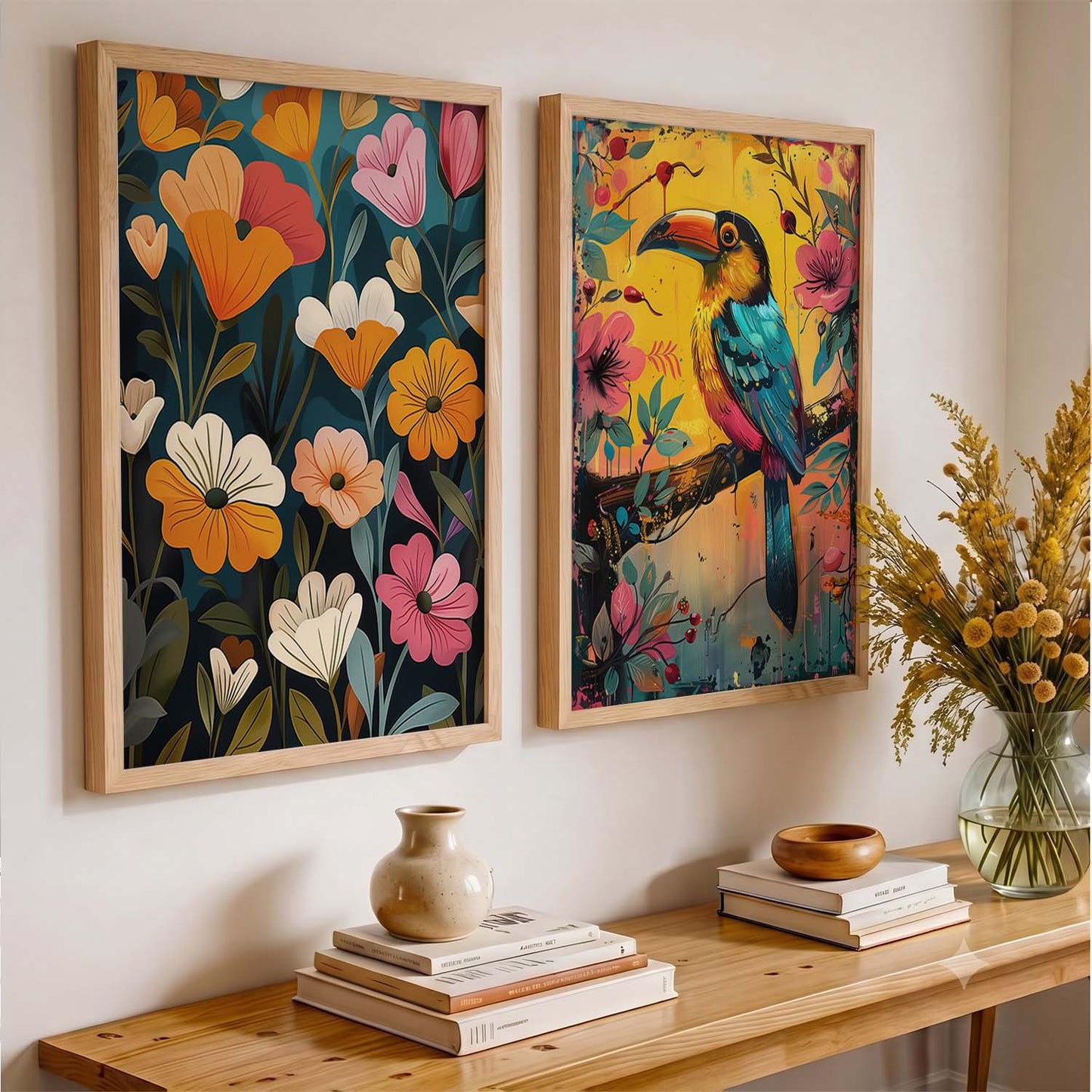 Traditional  Wall  Print  For Living Room Wall Decor