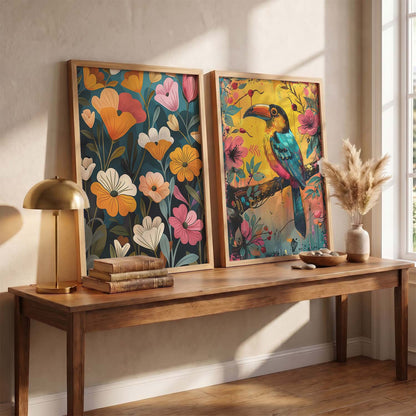 Traditional  Wall  Print  For Living Room Wall Decor