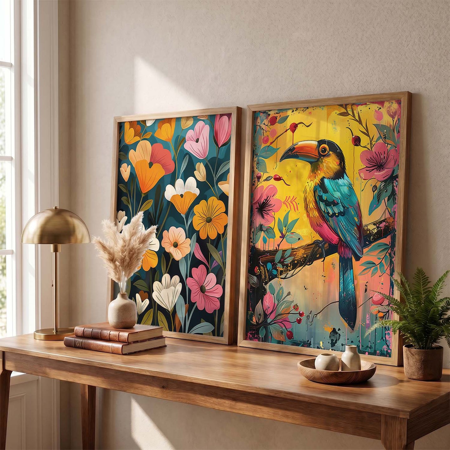 Traditional  Wall  Print  For Living Room Wall Decor
