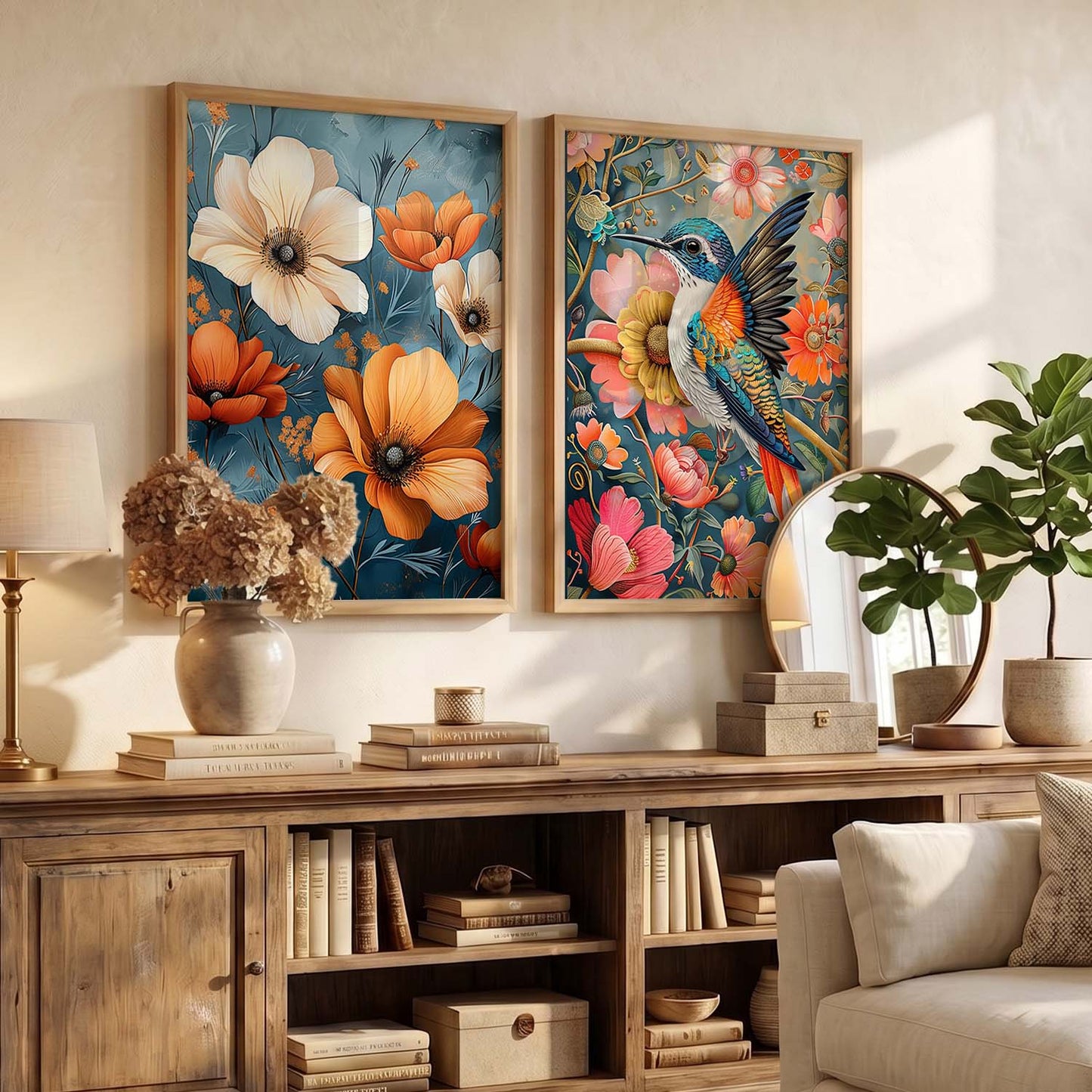 Traditional Wall  Print  For Living Room Wall Decor