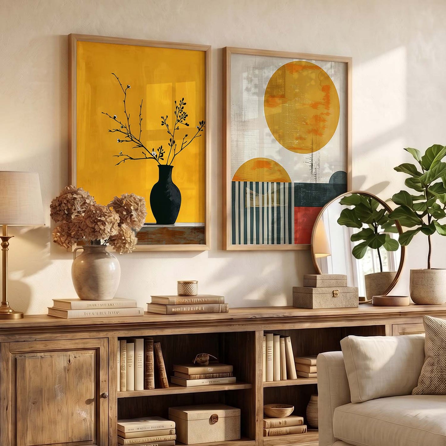 Modern  Wall  Print  For Living Room Wall Decor
