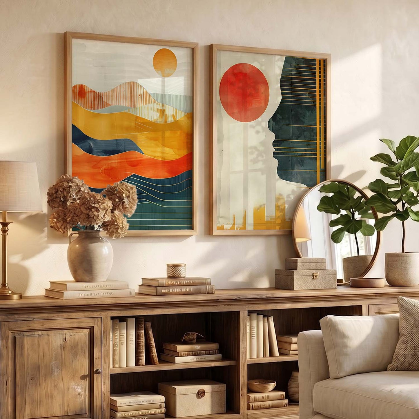 Modern Wall  Print  For Living Room Wall Decor