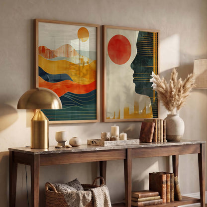 Modern Wall  Print  For Living Room Wall Decor