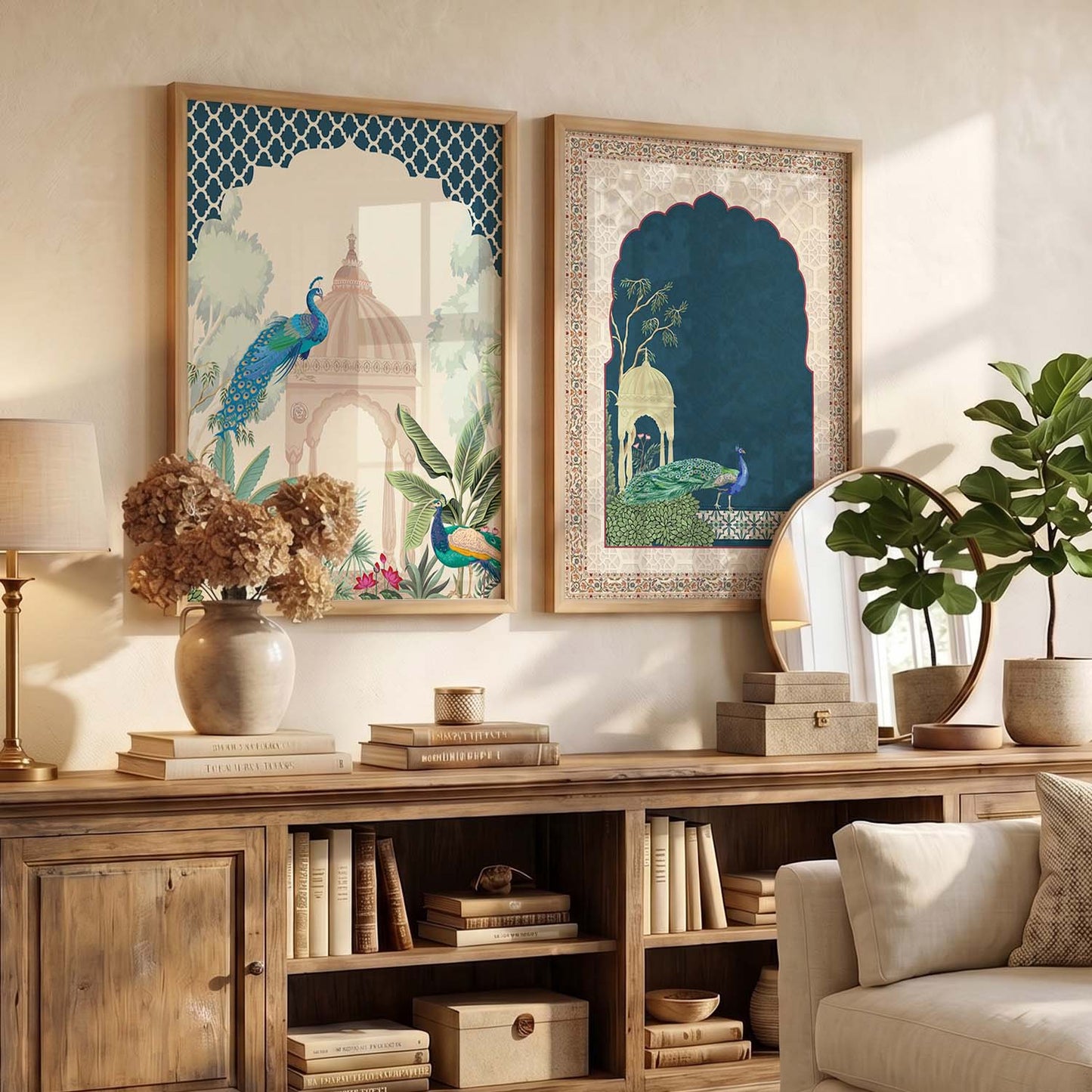 Traditional  Wall  Print  For Living Room Wall Decor