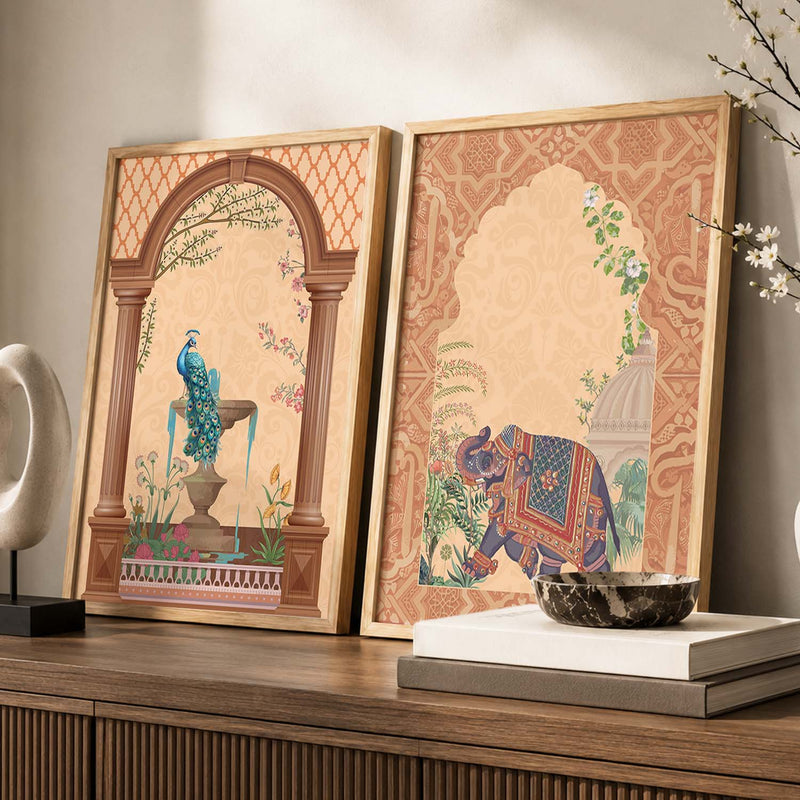 Traditional Wall Print  For Living Room Wall Decor