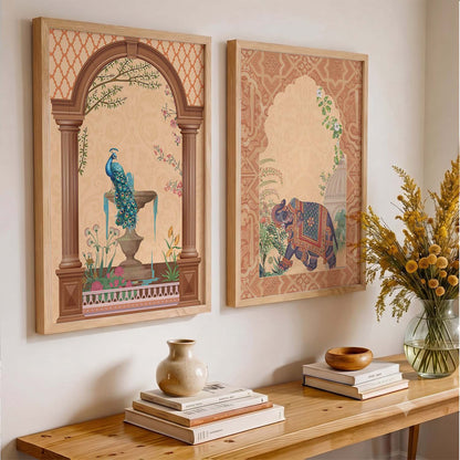 Traditional Wall Print  For Living Room Wall Decor