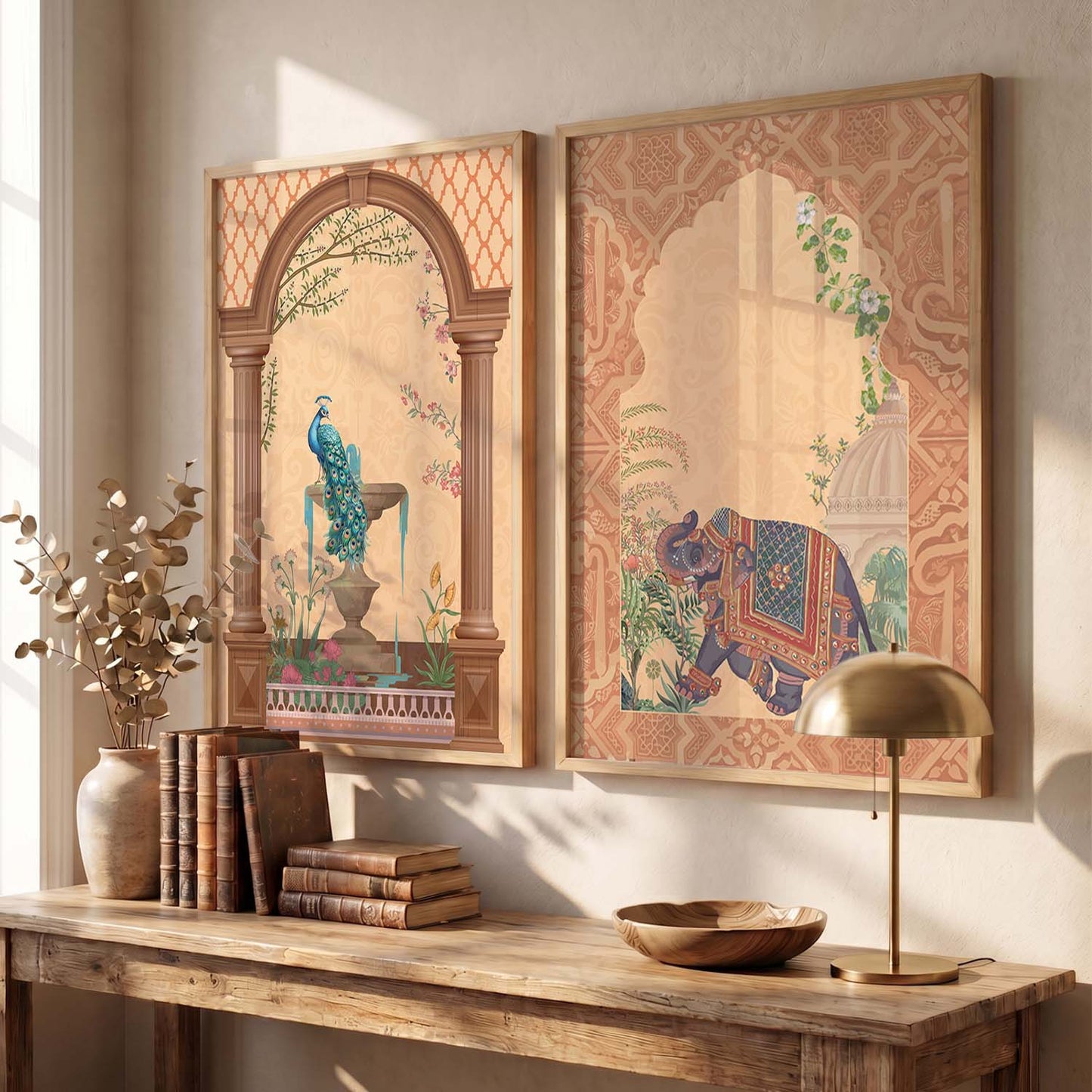 Traditional Wall Print  For Living Room Wall Decor