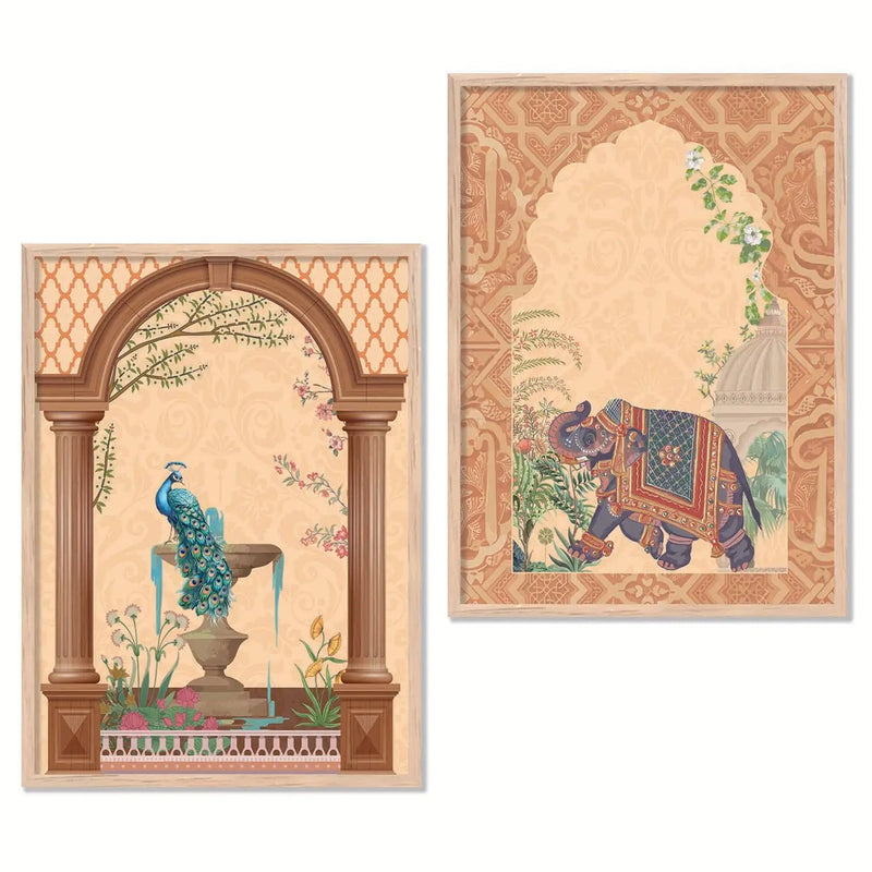 Traditional Wall Print  For Living Room Wall Decor