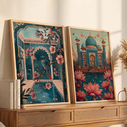 Traditional  Wall Print  For Living Room Wall Decor