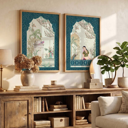 Traditional Wall Print  For Living Room Wall Decor