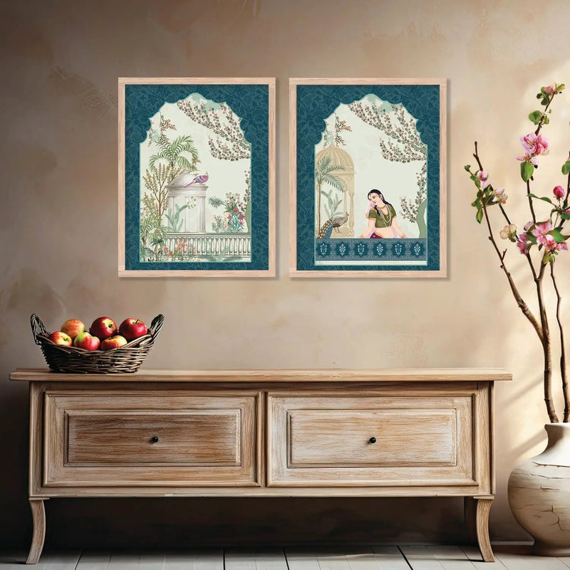Traditional Wall Print  For Living Room Wall Decor