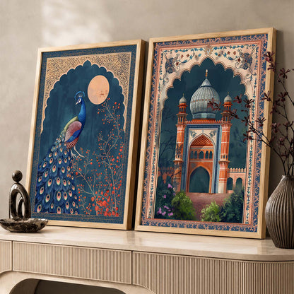 Traditional  Wall Print  For Living Room Wall Decor