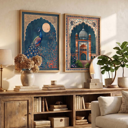 Traditional  Wall Print  For Living Room Wall Decor