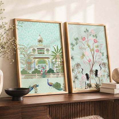 Traditional  Wall Print  For Living Room Wall Decor