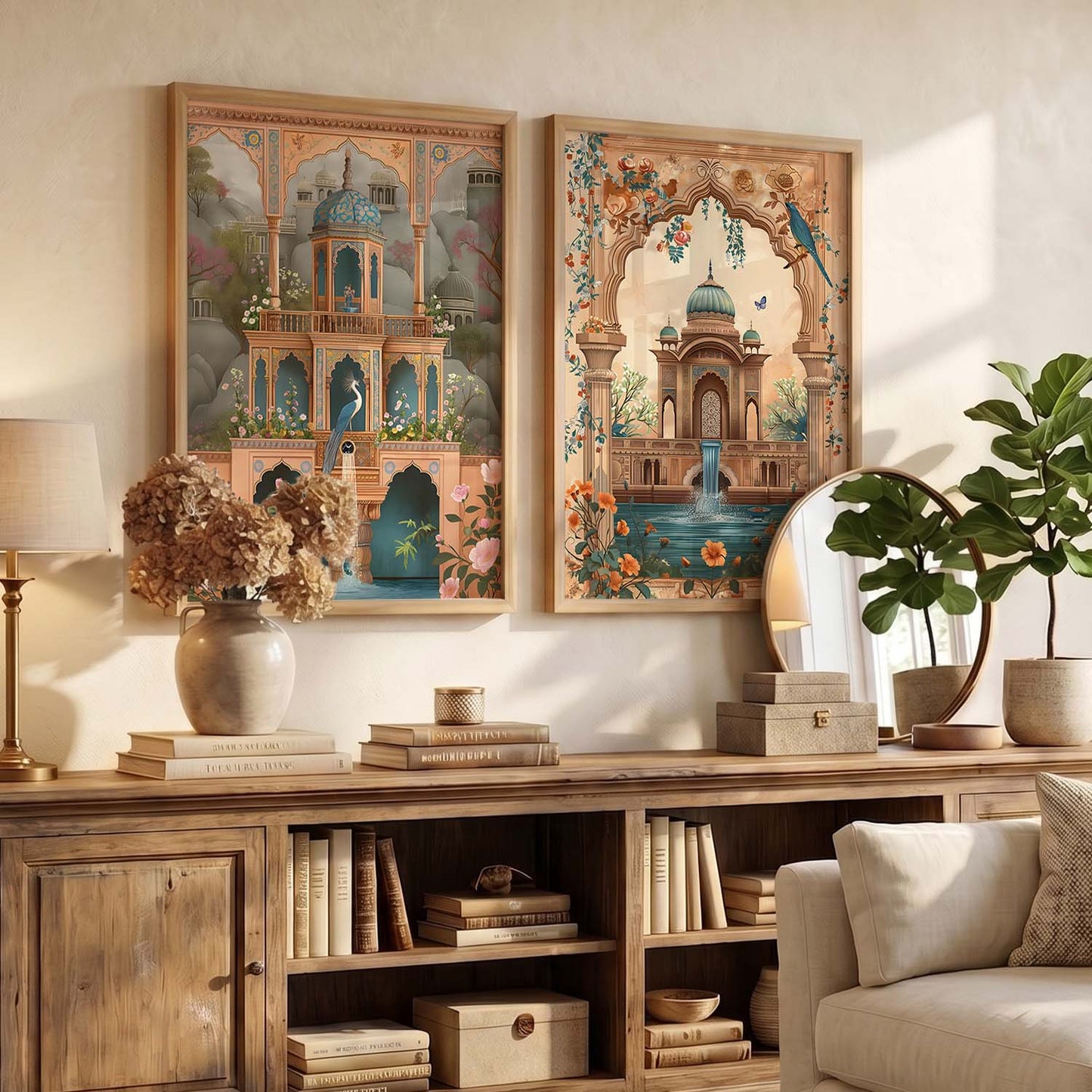 Traditional  Wall Print For Living Room Wall Decor