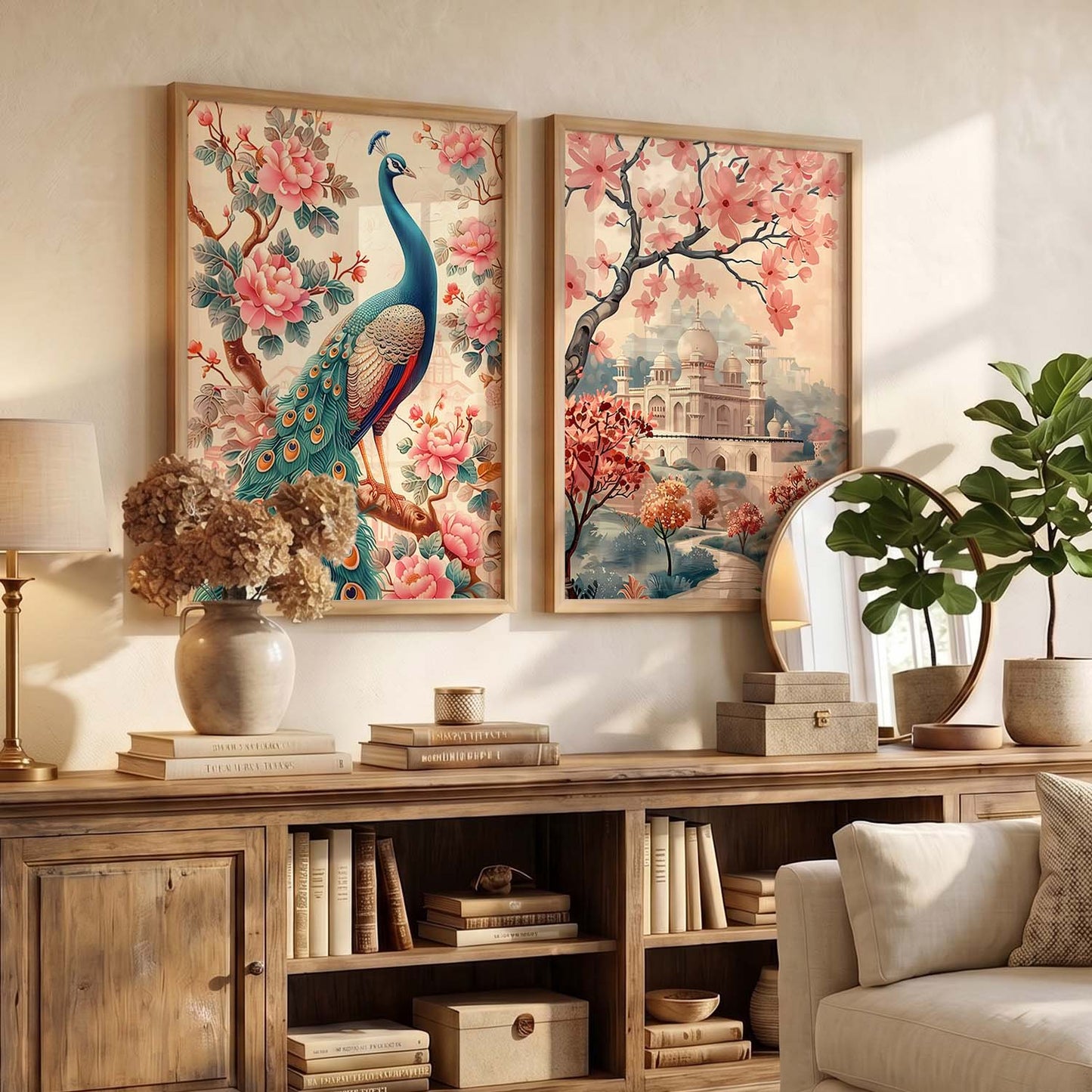 Traditional  Wall Print For Living Room Wall Decor