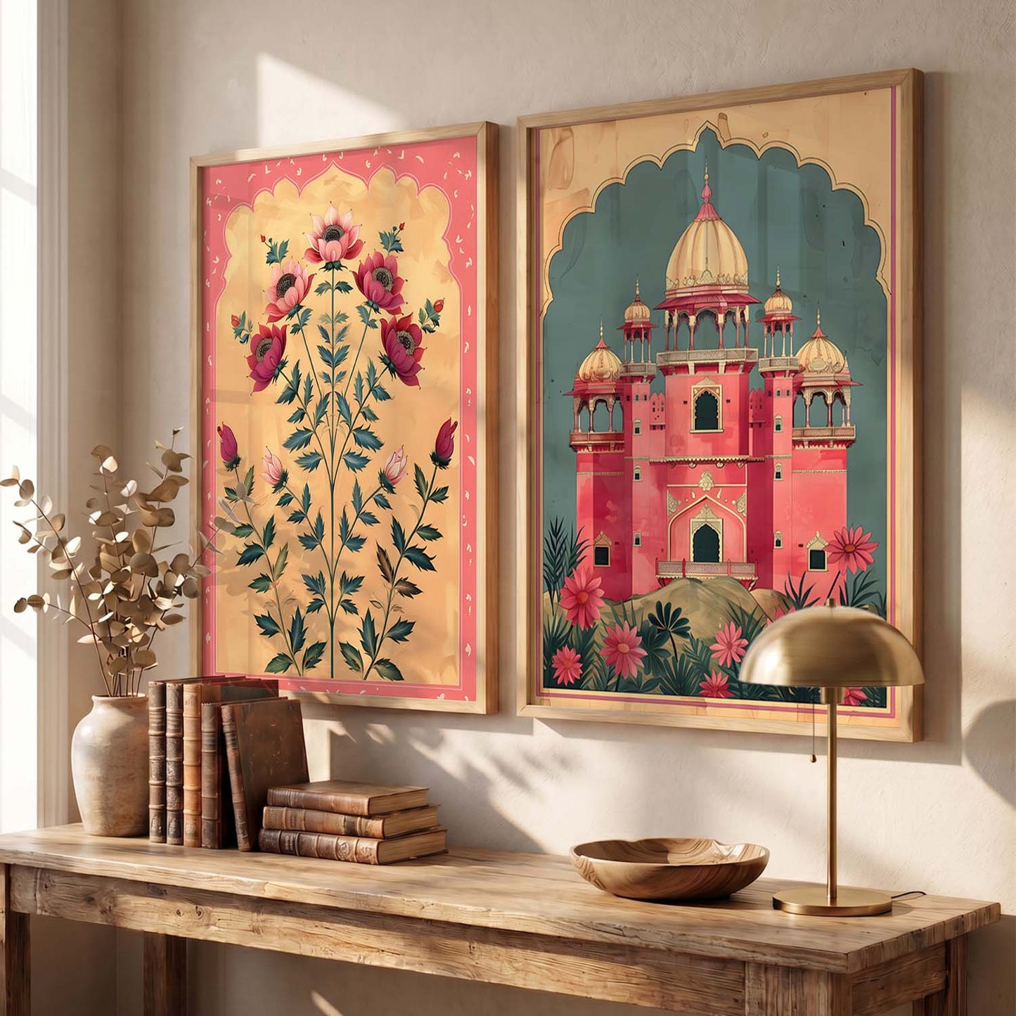 Floral  Wall Print For Living Room Wall Decor