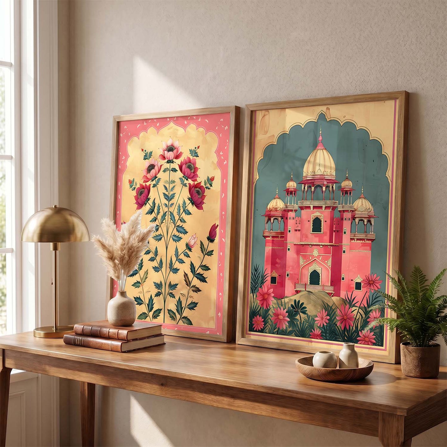 Floral  Wall Print For Living Room Wall Decor