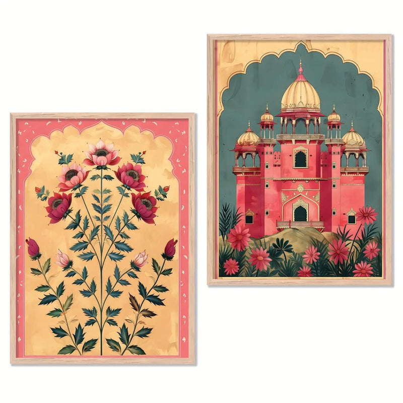 Floral  Wall Print For Living Room Wall Decor