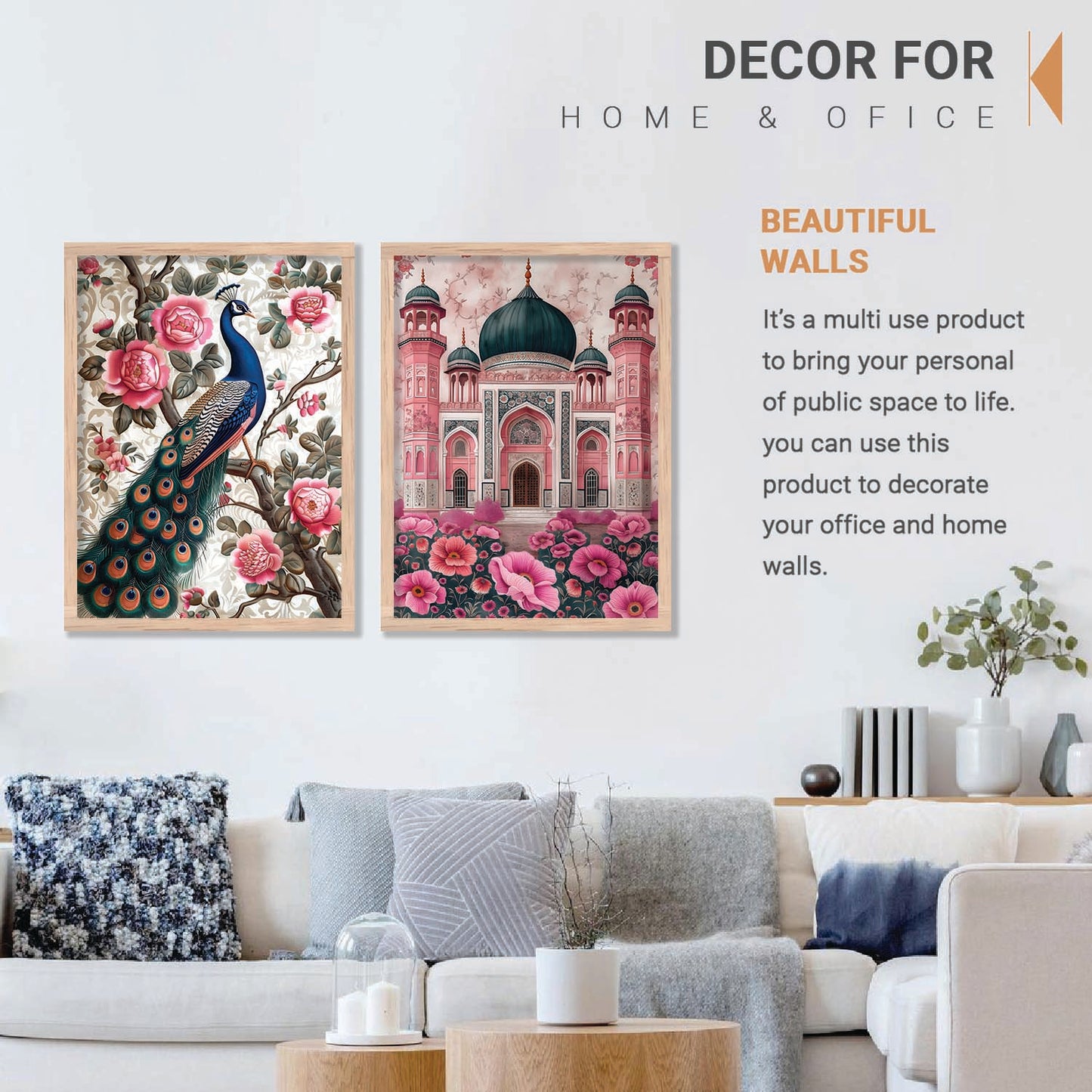 Traditional Wall Print For Living Room Wall Decor