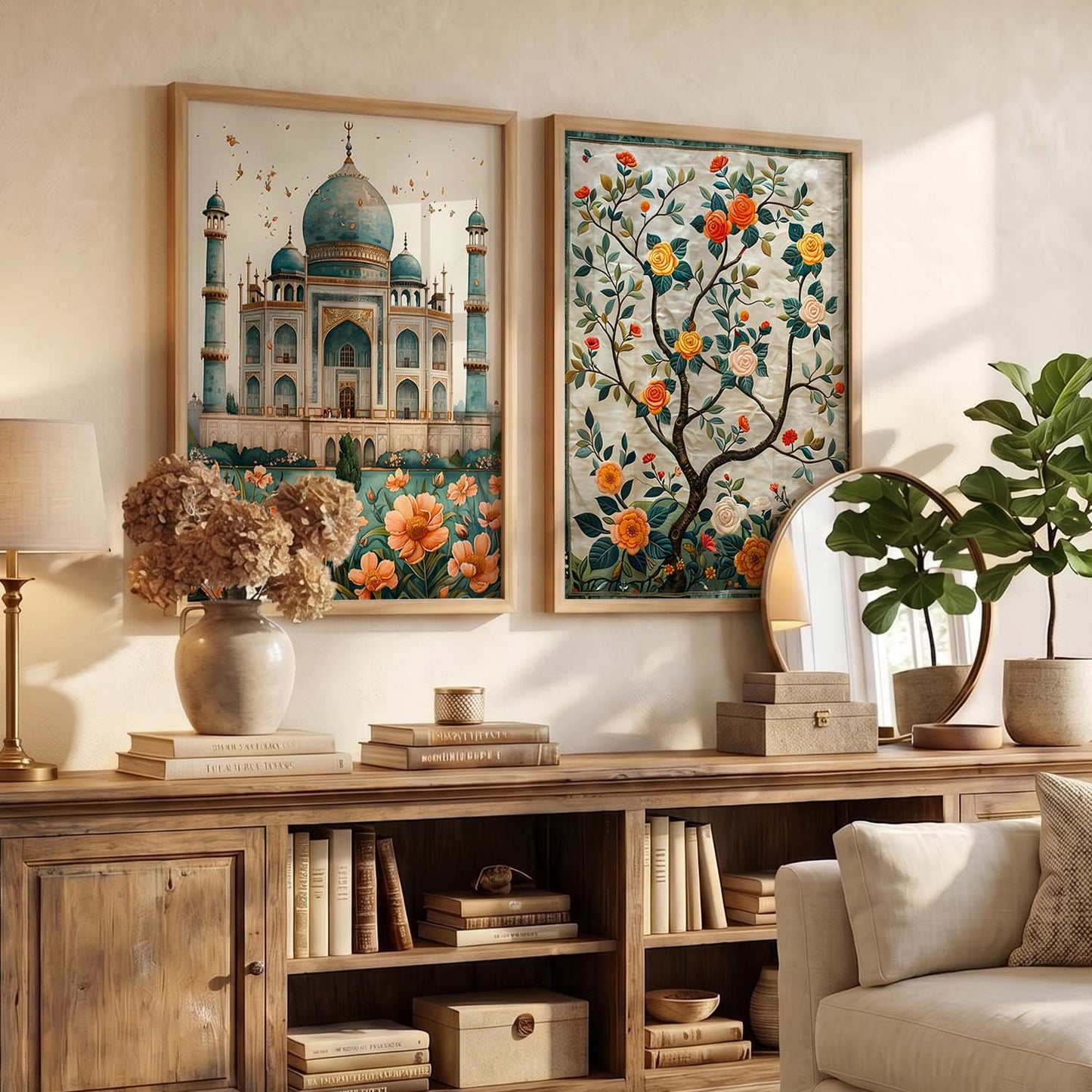 Traditional Wall Print For Living Room Wall Decor