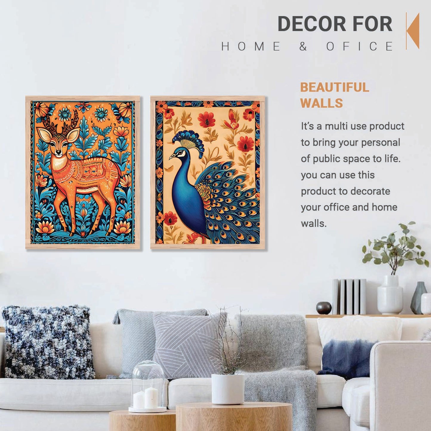 Traditional Wall Print For Living Room Wall Decor