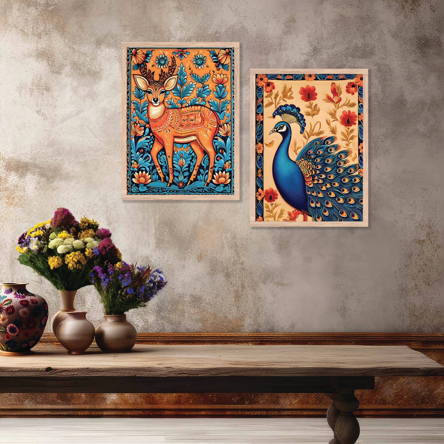 Traditional Wall Print For Living Room Wall Decor