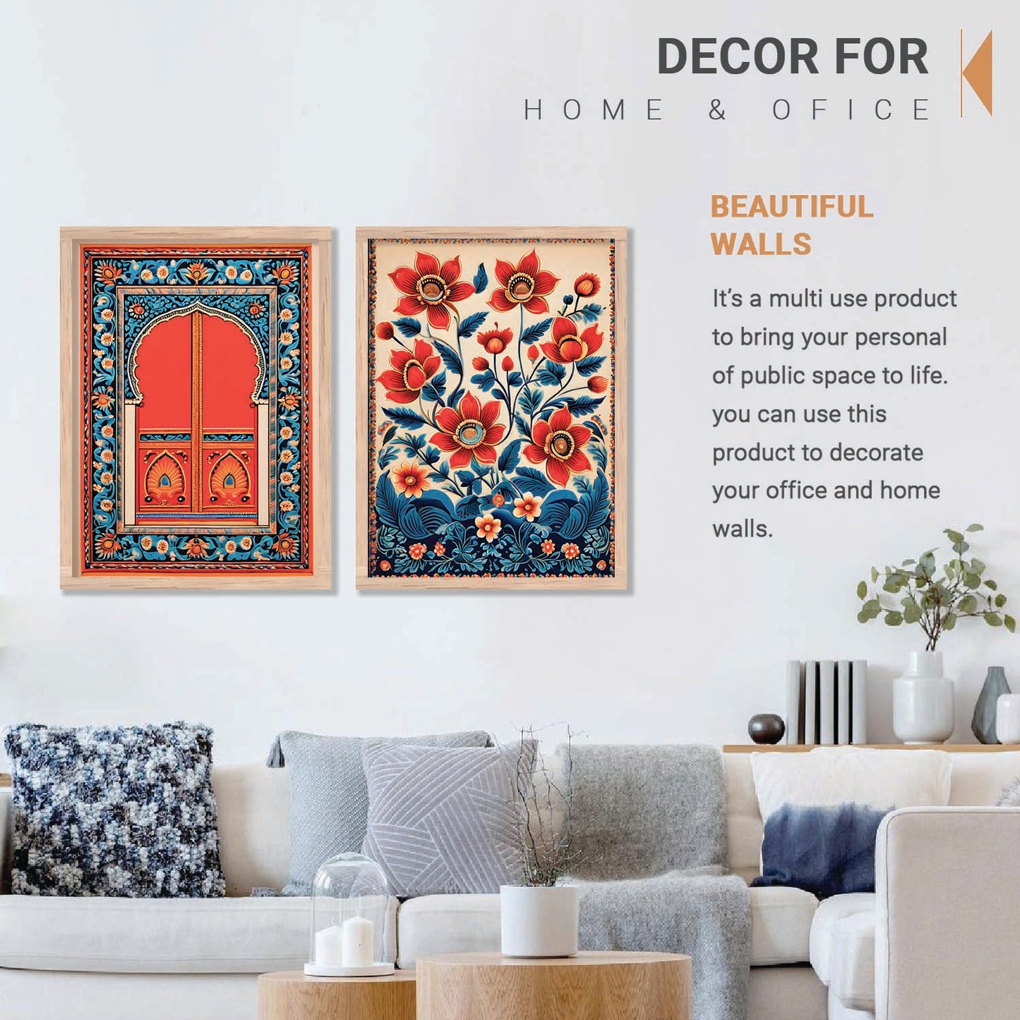 Traditional Wall Print For Living Room Wall Decor