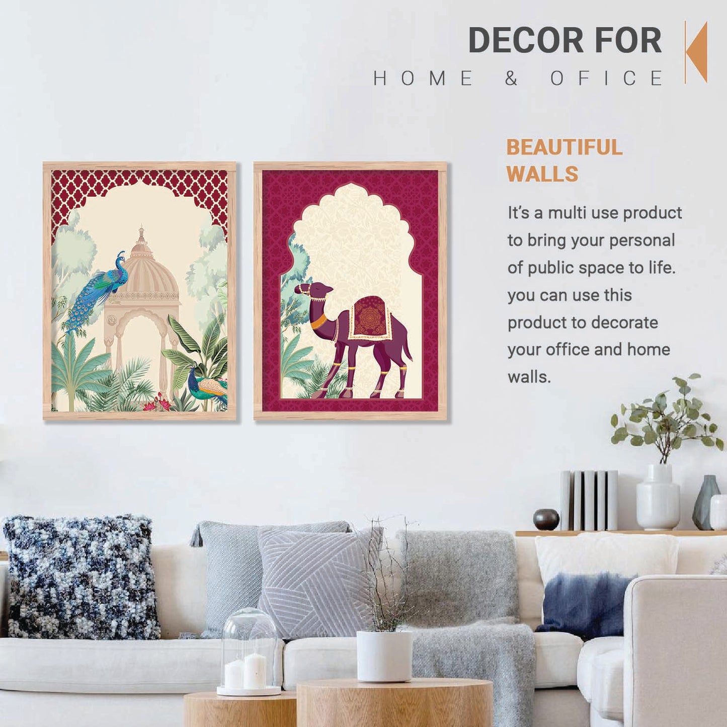 Traditional Wall Print For Living Room Wall Decor