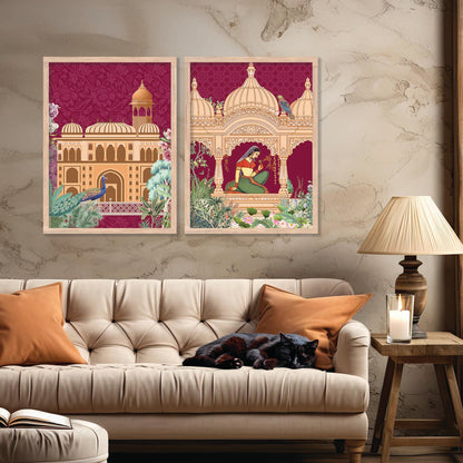 Traditional Wall Print For Living Room Wall Decor