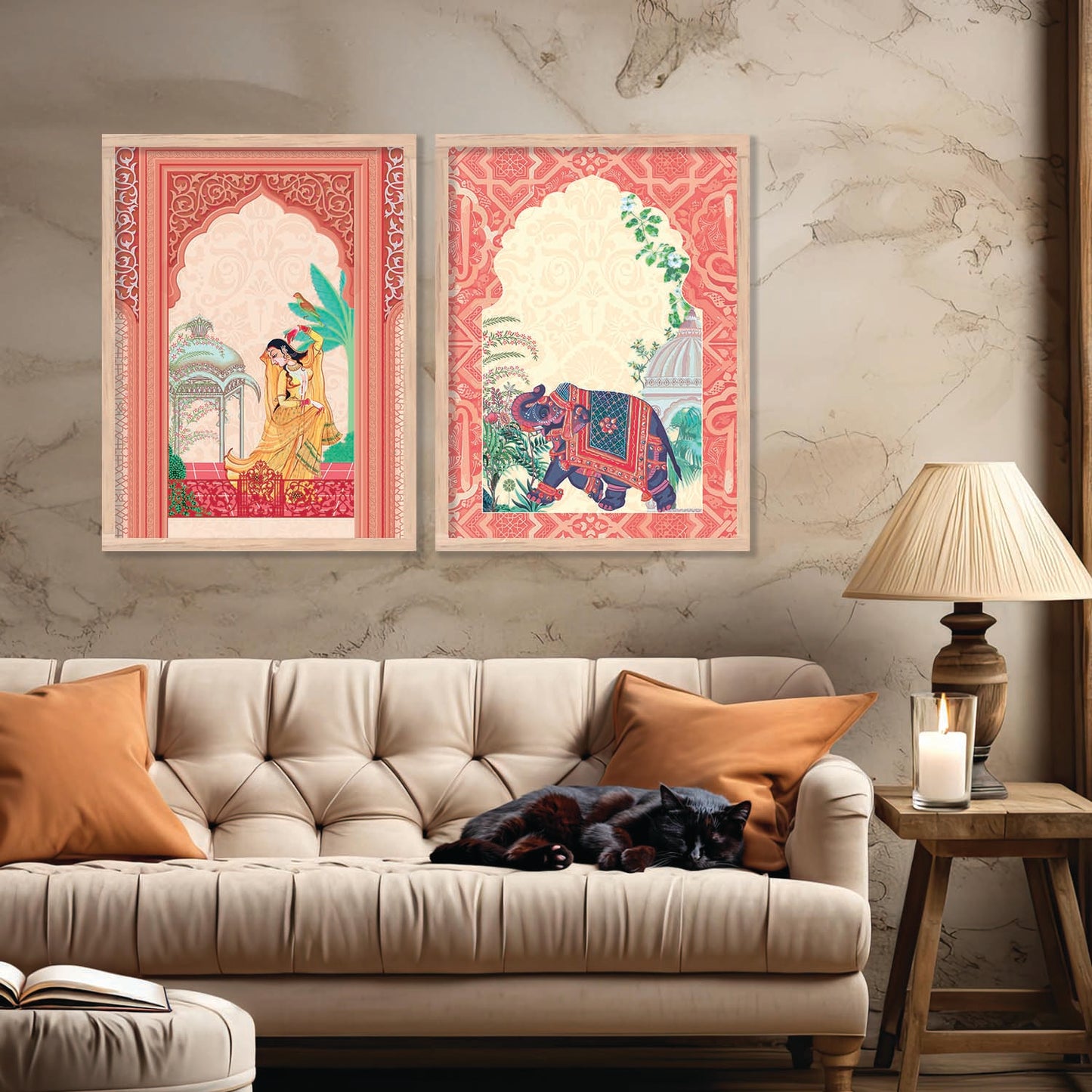 Traditional Wall Print For Living Room Wall Decor