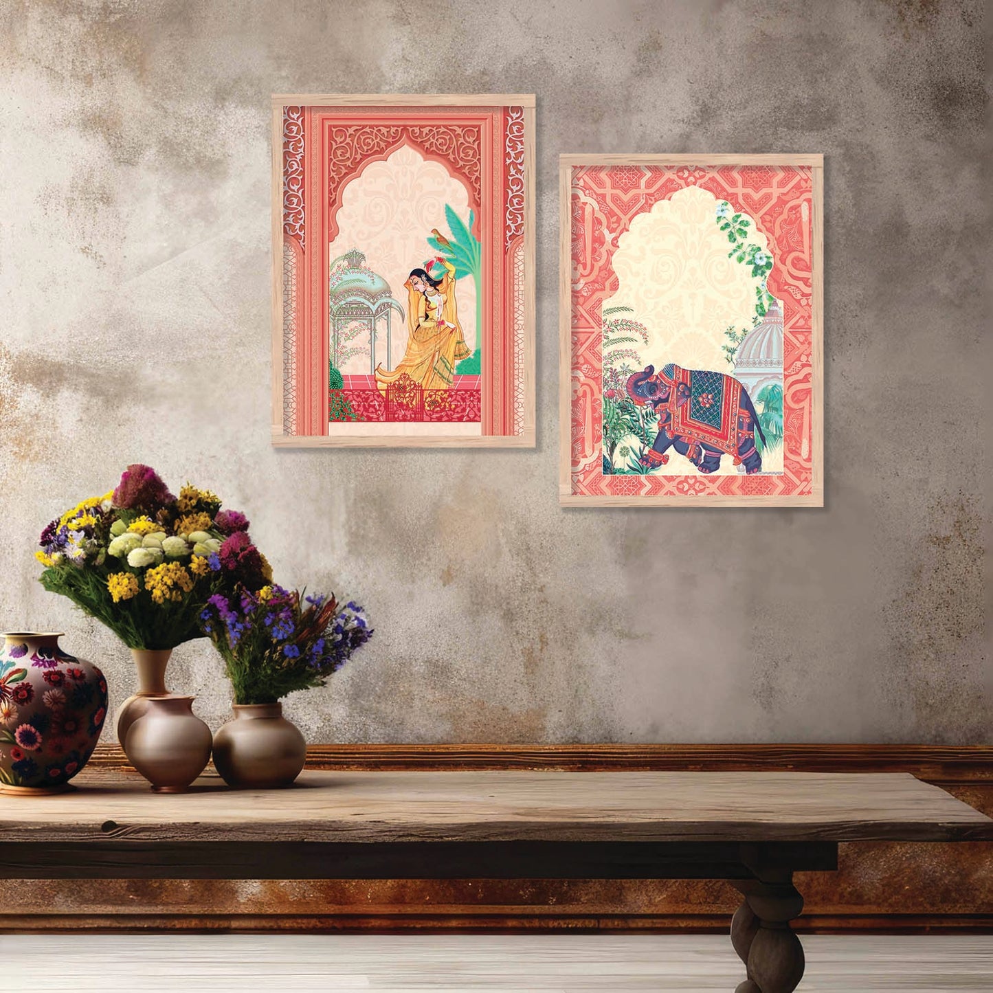 Traditional Wall Print For Living Room Wall Decor