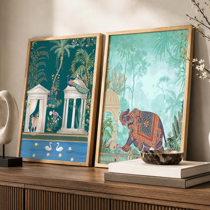 Traditional Wall Print For Living Room Wall Decor