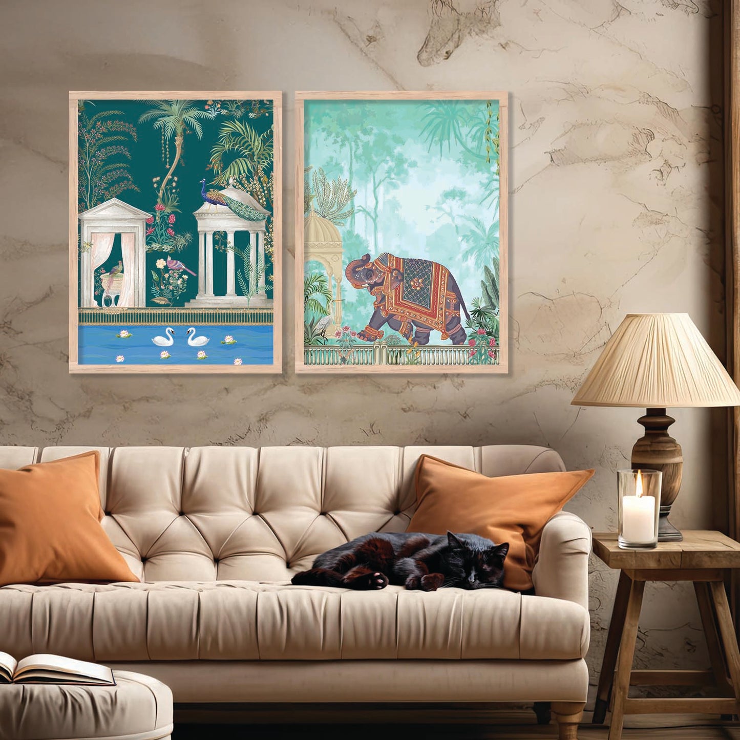 Traditional Wall Print For Living Room Wall Decor