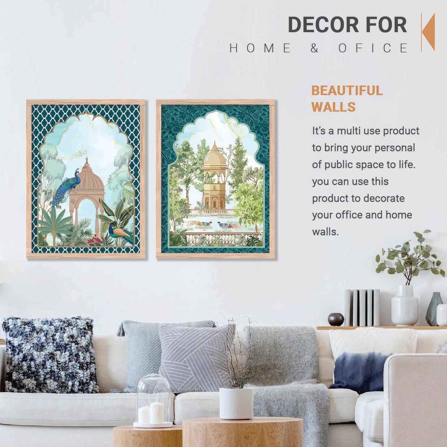 Traditional Wall Print For Living Room Wall Decor