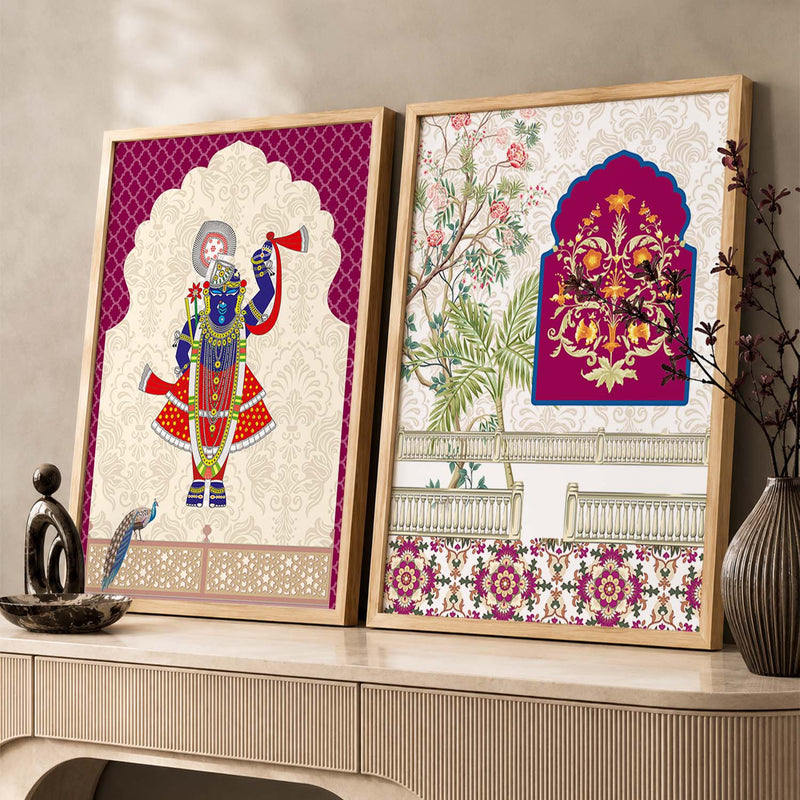 Traditional  Wall Print For Living Room Wall Decor