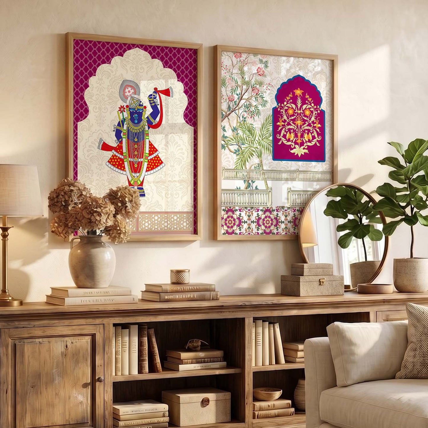 Traditional  Wall Print For Living Room Wall Decor