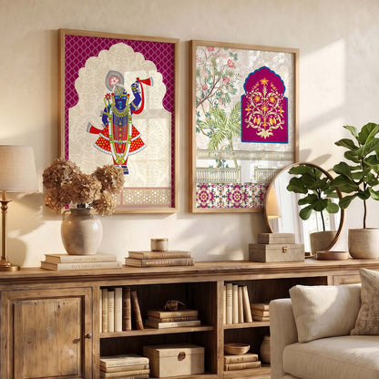 Traditional  Wall Print For Living Room Wall Decor