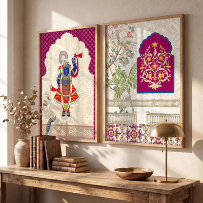 Traditional  Wall Print For Living Room Wall Decor