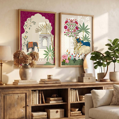 Traditional Wall Print For Living Room Wall Decor